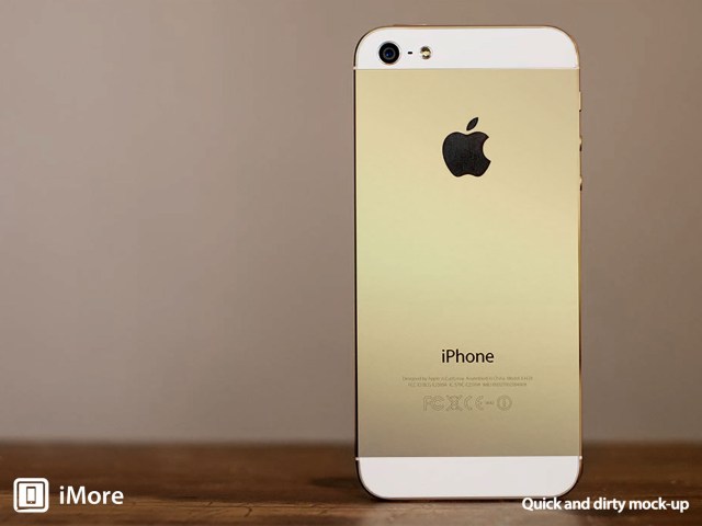 iPhone 5S champagne