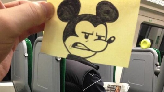 De petits dessins pour s&rsquo;occuper dans le train